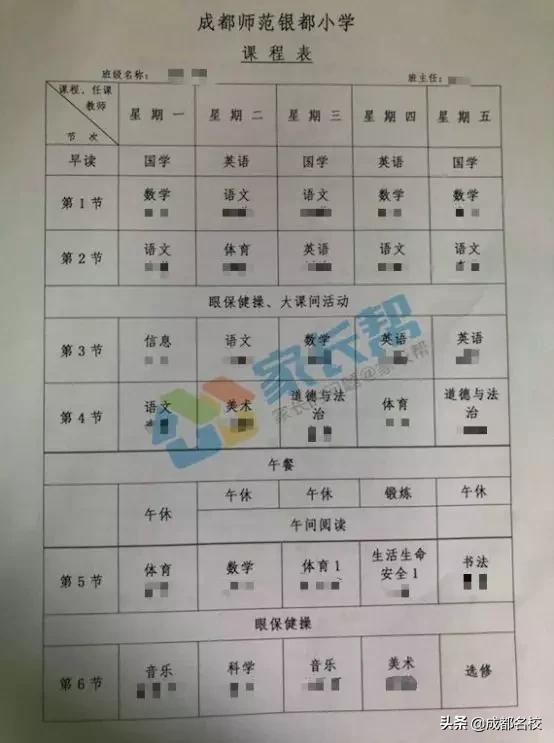 成都排名前十私立小學(成都排名前十私立小學2018)